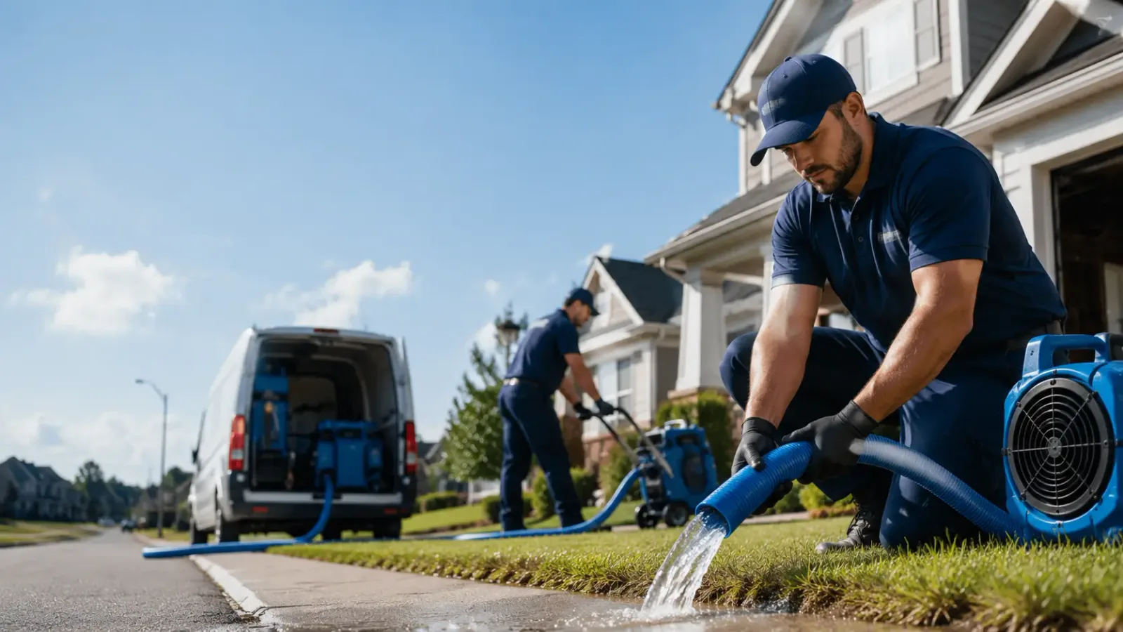 Flood Damage Restoration in Everest, KS